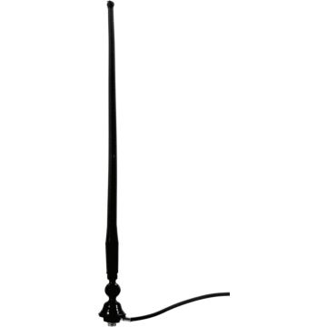 Carpoint - Antenne 16v - Antenne Auto - Autoantenne - 33 CM - Rubber Zwart