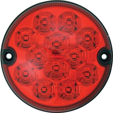 Carpoint Mistachterlicht 12/24 Volt Led 95 Mm Rood