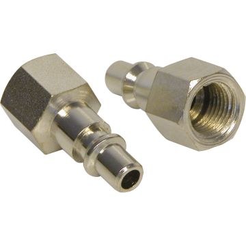 Adaptor 1/4inch mannelijk binnendraad 1/4inch 2st type Orion