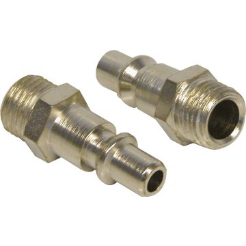 Adaptor 1/4inch mannelijk buitendraad 1/4inch 2st type Orion