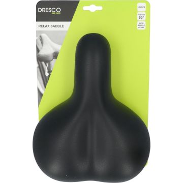 Dresco Fietszadel Lazio Zwart (5250317)