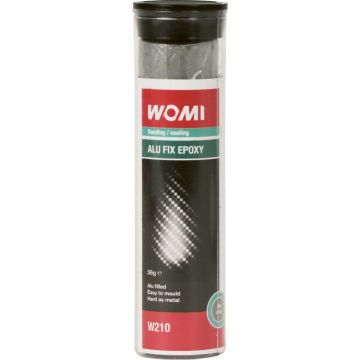 Womi Reparatiemiddel Alu Fix Epoxy W210 56 Gram Grijs