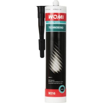 Technobond Womi elastische montagelijm - Zwart - 290ml