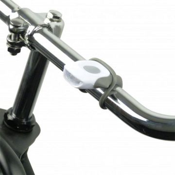 Dresco - Fietsverlichtingsset - Frog Lights - LED - Grijs