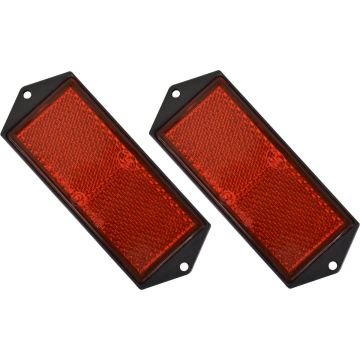 Carpoint Reflector Rood 104x40mm 2 Stuks