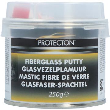 Protecton Glasvezelplamuur Fiberplast 250 Gram Geel/zwart