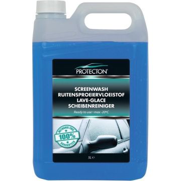 Protecton Ruitensproeiervloeistof - Antivries Ruitenvloeistof -20°C - Kant &amp; Klaar - 5 Liter