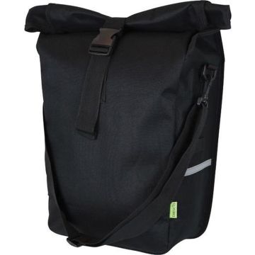 Dresco Enkele Fietstas | Pakaftas Leisure 18 Liter Nylon Zwart