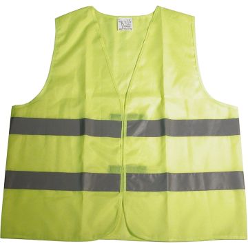 Carpoint Veiligheidshesje Oxford - Veiligheidsvest XL - Reflecterend hesje - Fluorescerend Geel