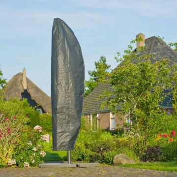 Nature - Tuinmeubelhoes - Beschermhoes voor parasol - H230 x Ø54-Ø32 / Ø33-Ø20cm - met koord en ritssluiting