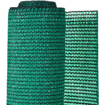 Nature - Schermgaas - 1 x 3m - groen - met bevestiging-set