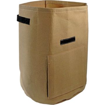 Nature - Aardappelkweekzak - Plantenzakken - 37L - H43 x Ø33cm - beige