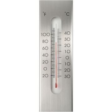 Nature - Muurthermometer - Aluminium - thermometer