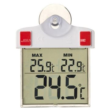 Nature - Raamthermometer - Min-Max - digitaal - thermometer