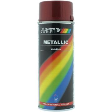 Motip Metallic Lak Rood - 400 ml