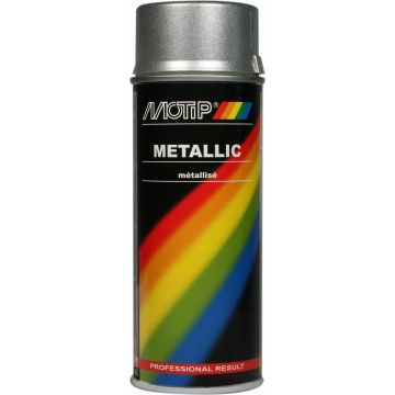 MoTip Metallic Zilver spuitbus 400ml