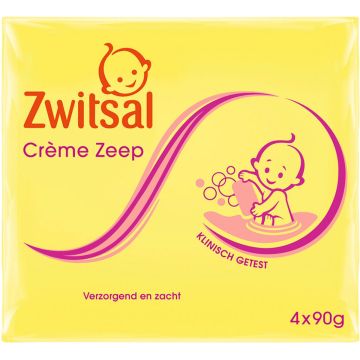 Zwitsal Creme Zeep 4x90GR