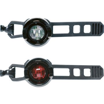 Simson Verlichtingsset Bullet Led Batterij Zwart