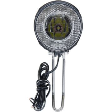 Simson Koplamp Round Naafdynamo 7 Lux Led Zwart