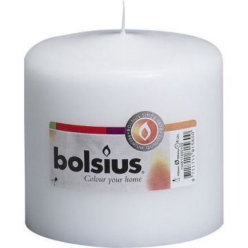 Bolsius Stompkaars Cello XXL Wit - 10 cm / ø 10 cm