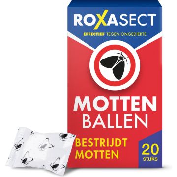 Roxasect Mottenballen - Insectenbestrijding - 20 stuks