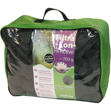 Velda-Vijverfiltermateriaal-Filtra-Lon-Hi-Active-700-g-zwart