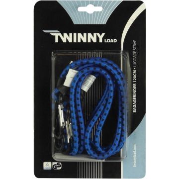 Twinny Load Bagagebinder Met Haken 1200 X 8 Mm Blauw