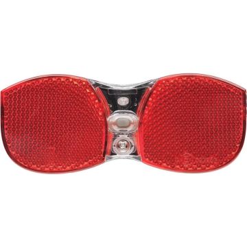 AXA City rear - Fiets Achterlicht - LED Fietsverlichting op Batterij – 80 mm - Rood