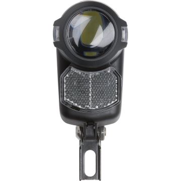 AXA Nox City 4 Lux - Fietslamp voorlicht - LED Koplamp - Fietslicht op Batterij - Zwart