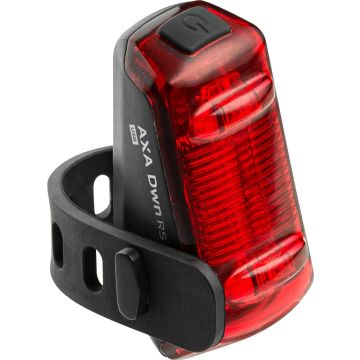 AXA Dwn 70 Lux Set - LED Fietslampjes Voor en Achter - Fietsverlichting USB Oplaadbaar – Achterlicht met remlichtfunctie