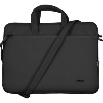 Trust Bologna Laptoptas - Milieuvriendelijk Eco - Gerecycled materiaal - 16 inch - Zwart