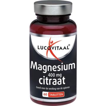 Lucovitaal Magnesium Citraat Voedingssupplement - 60 tabletten