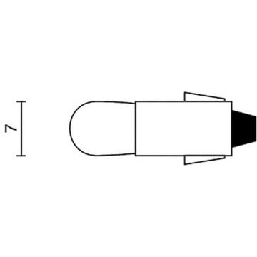 Lamp 6V-1.2W BA7S p/st