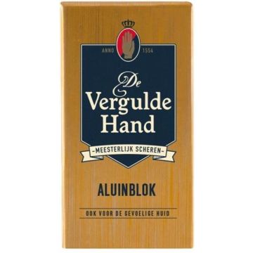 Vergulde Hand Aluinblok - 75gr