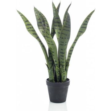 Emerald Kunstplant Sansevieria in pot 55 cm