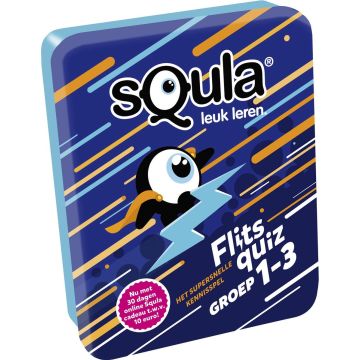 sQula flitsquiz groep 1-2-3 - Educatief Kaartspel