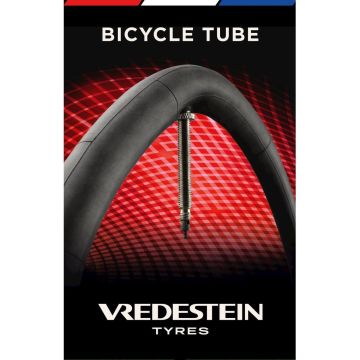 Vredestein Racefiets binnenband INNER TUBE BUTYL 18/28-622/630 60MM PRESTA Zwart -700x20C/700x28C