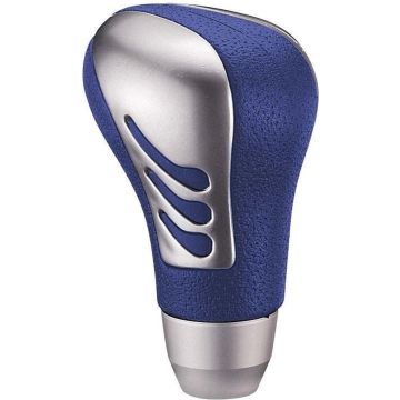 Autostyle Pookknop Universeel M3 Aluminium 9,5 Cm Blauw/zilver