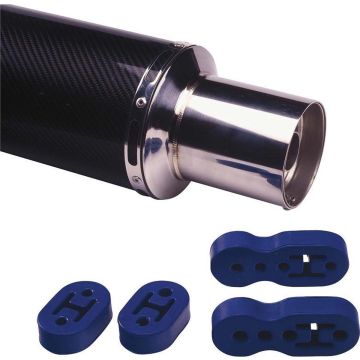 AutoStyle Universele uitlaatrubber - blauw - 4x12mm - per stuk