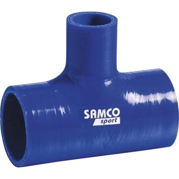 Samco Sport Samco Siliconen slang T-Piece 25mm - Lengte:102mm - Ø60mm - Blauw