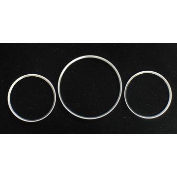 AutoStyle KunststofRingen Mercedes W202 94-95 chroom (3pcs)