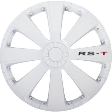 Autostyle Wieldoppen Rs-t 13 Inch Abs Wit Set Van 4