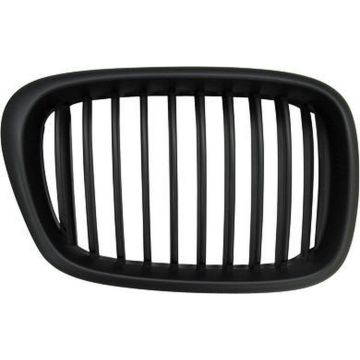 AutoStyle Matzwarte Grills passend voor BMW 5-Serie E39 1995-2001