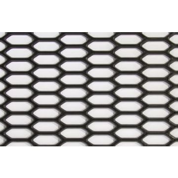 Autostyle Racegaas Pp Hexagram Maas 150x30 Cm (30x11 Mm) Zwart