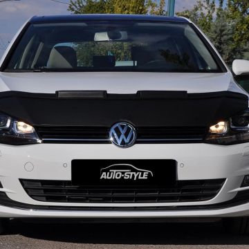 AutoStyle Motorkapsteenslaghoes Volkswagen Golf VII 2012- zwart