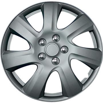 Autostyle Wieldoppen Carolina 14 Inch Abs Gunmetal Set Van 4