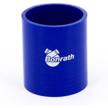 Bonrath Siliconen Slang Ø35 Mm 76 Mm Recht Blauw