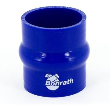 Bonrath Siliconen Balgslang Ø54 Mm 76 Mm Recht Blauw