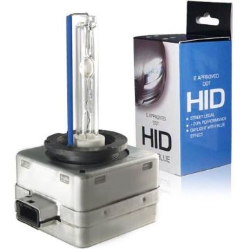 Blanco HID-Xenon lamp D3S 5000K + E-Keur, 1 stuk