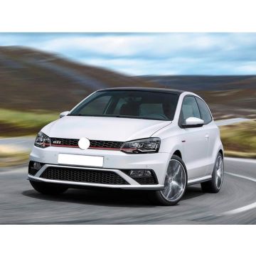 Blanco Voorbumper Volkswagen Polo 6C 2014- 'GTi-Look' incl. Grills &amp; Mistlampen (PP)